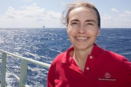 Mandy Joye on board of the R/V Atlantis