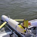 Glider team member Ben Hefner prepares to launch a glider