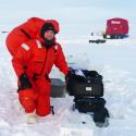 Chris Marsay during a 2015 expedition to the North Pole.