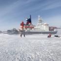 ship blown snow